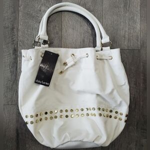 White Daisy Fuentes Purse